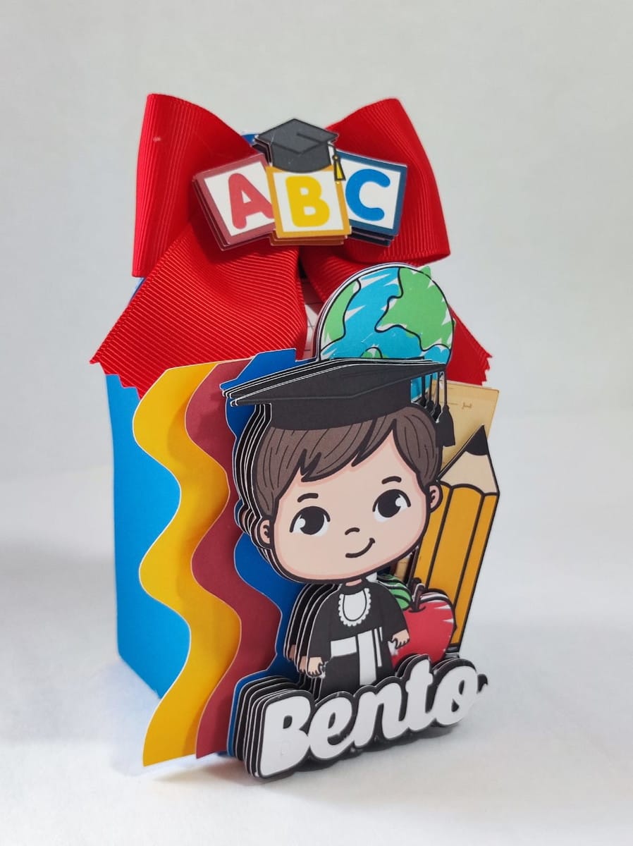 Arquivo de Corte ABC Colorido para Caixinhas no Studio 4 Arquivo de Corte ABC Colorido para Caixinhas no Studio - Imagem 4