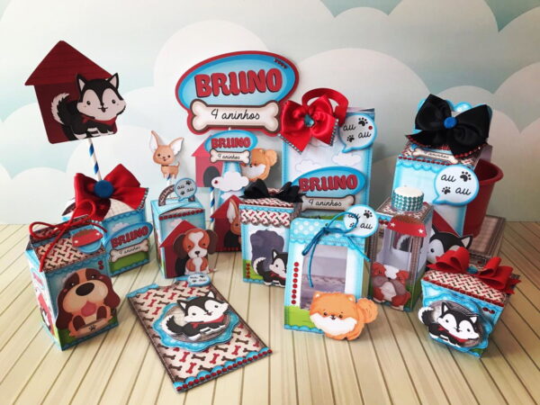 Arquivo de Corte Cachorrinho - STUDIO/PDF/PNG