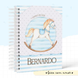 Arquivo de Corte Caderneta Vacinação Cavalinho de Balanço