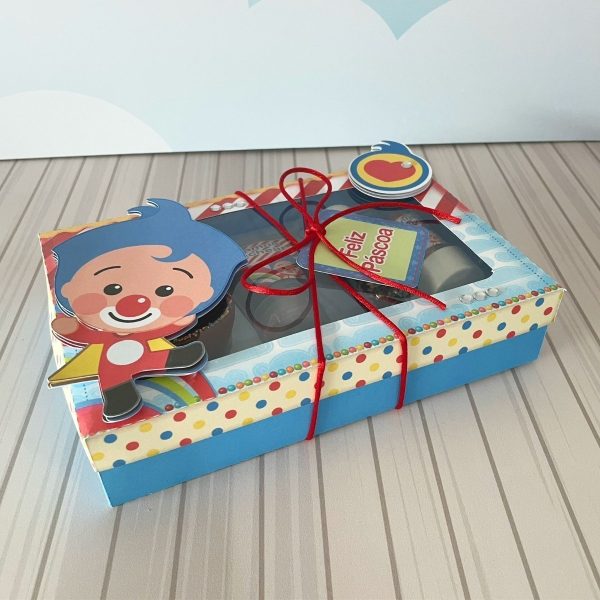 Arquivo De Corte Caixa Páscoa Plim Plim Mini Confeiteiro