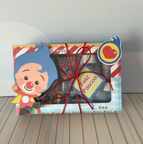 Arquivo De Corte Caixa Páscoa Plim Plim Mini Confeiteiro