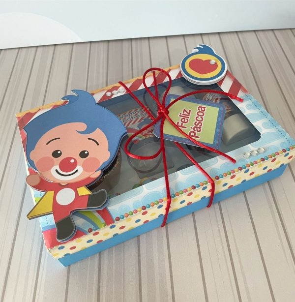 Arquivo De Corte Caixa Páscoa Plim Plim Mini Confeiteiro
