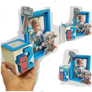 Arquivo de Corte Centro de Mesa com Quadro