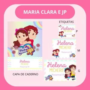 Arquivo de Corte Etiqueta Escolar Maria Clara e Jp 16 Arquivo de Corte Etiqueta Escolar Maria Clara e Jp