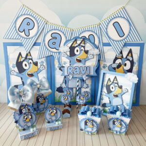 Arquivo de Corte Festa Bluey para Silhouette e Cricut 5 arquivo de corte festa bluey arquivo digital