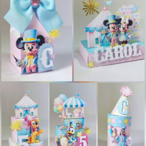 arquivo de corte festa circo candy mickey em studio e pdf