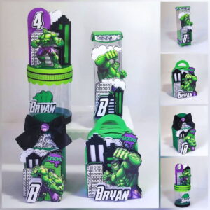 arquivo de corte festa hulk em studio e pdf para baixar