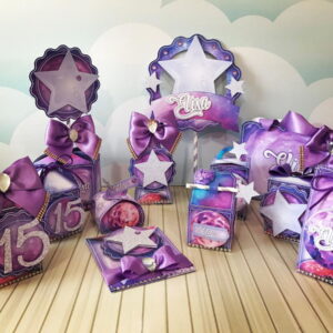 arquivo de corte galaxia para festa de 15 anos em studio