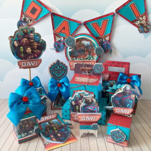arquivo de corte guardioes da galaxia para festa infantil
