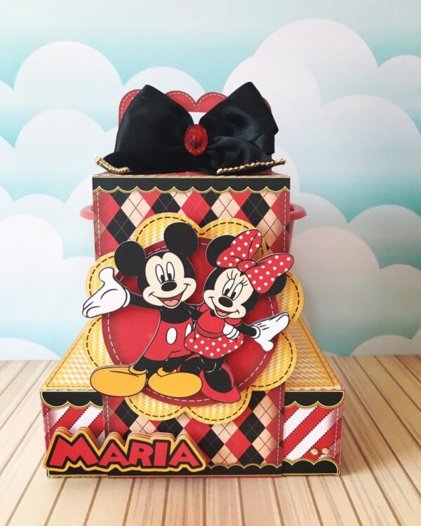 Arquivo de Corte Minie e Mickey - STUDIO/PDF/PNG