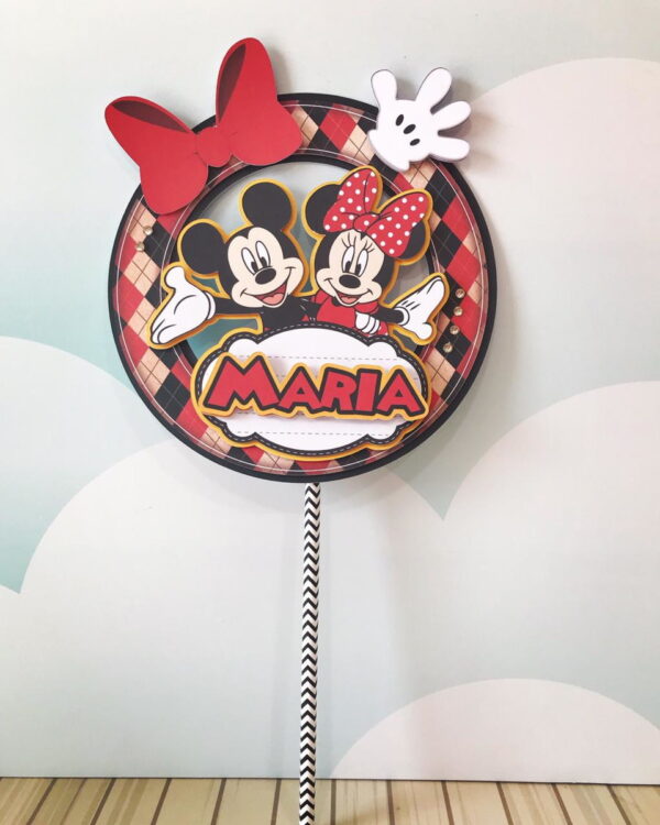 Arquivo de Corte Minie e Mickey - STUDIO/PDF/PNG