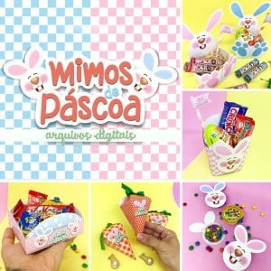 Arquivo De Corte Páscoa Embalagens E Caixinhas Tesourete