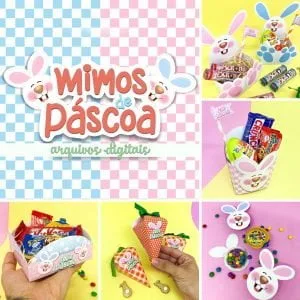 Arquivo De Corte Páscoa Embalagens E Caixinhas Tesourete