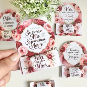 Arquivo De Corte Tema Maes Floral Mimos Em Pdf 10