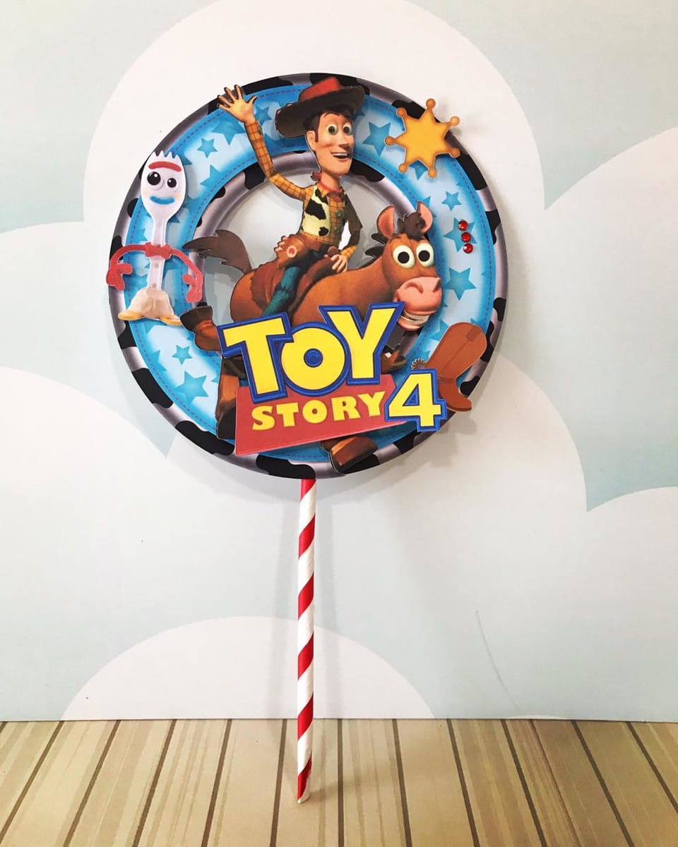 Kit Digital Festa Toy Story com Topo de Bolo e Convites 3 Kit Digital Festa Toy Story com Topo de Bolo e Convites - Imagem 3