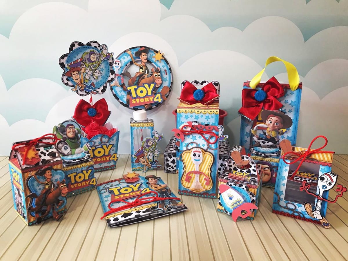 Kit Digital Festa Toy Story com Topo de Bolo e Convites 1 Kit Digital Festa Toy Story com Topo de Bolo e Convites