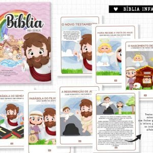 Arquivo Digital Bíblia Ilustrada Para Crianças Histórias Pdf