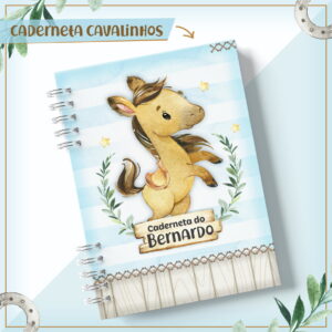 arquivo digital caderneta de vacinacao tema cavalinhos