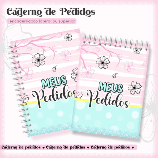 Arquivo Digital Caderno de Pedidos Menina