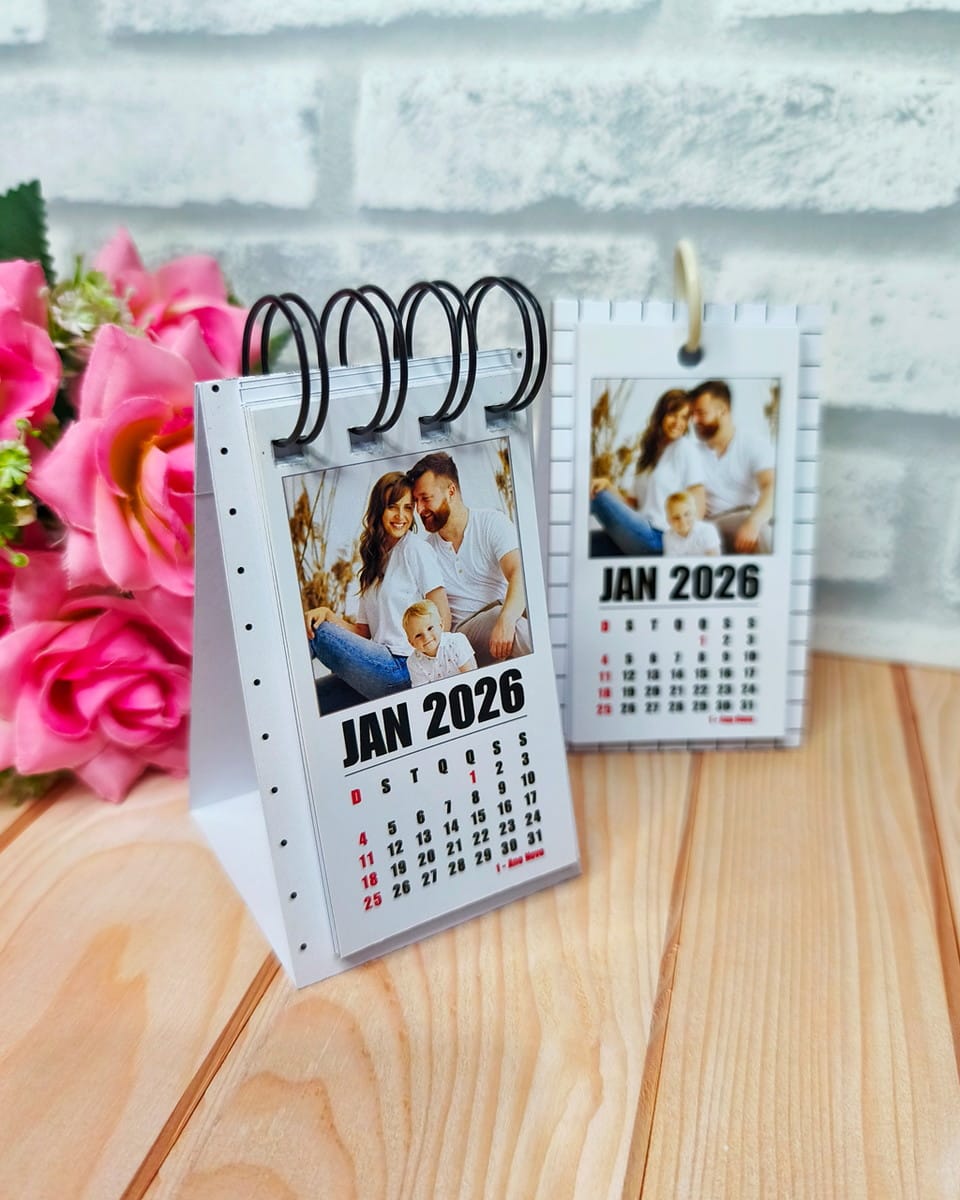 Calendário 2026 Personalizado com Fotos e Modelo Canva 3 Calendário 2026 Personalizado com Fotos e Modelo Canva - Imagem 3