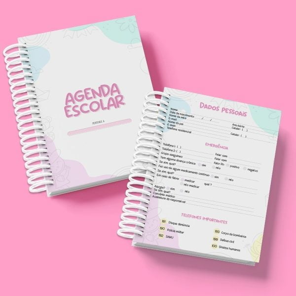 Arquivo Digital Combo Agendas Escolares 2023 Impressão