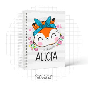 arquivo digital da caderneta de vacinacao raposinha menina