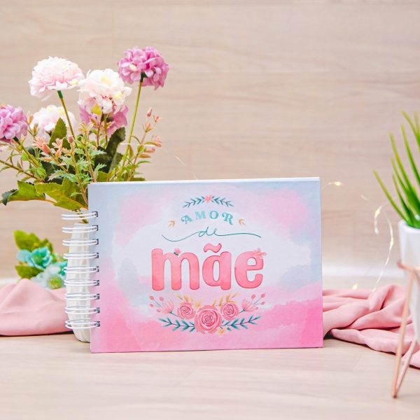 Arquivo Digital Dia Das Mães Encadernação Álbum + Bloquinho