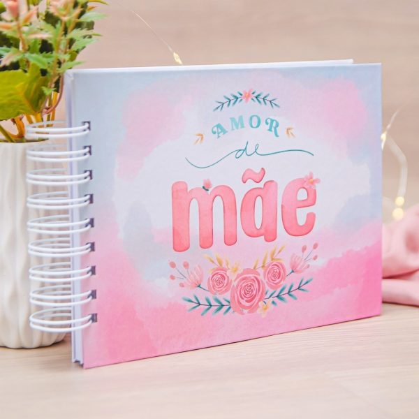 Arquivo Digital Dia Das Mães Encadernação Álbum + Bloquinho
