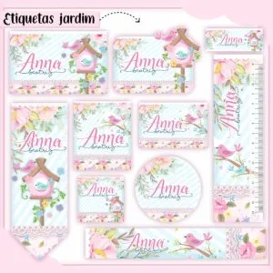 Arquivo Digital Etiquetas Escolares Jardim 6 Arquivo Digital Etiquetas Escolares Jardim