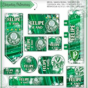 Arquivo Digital Etiquetas Escolares Palmeiras