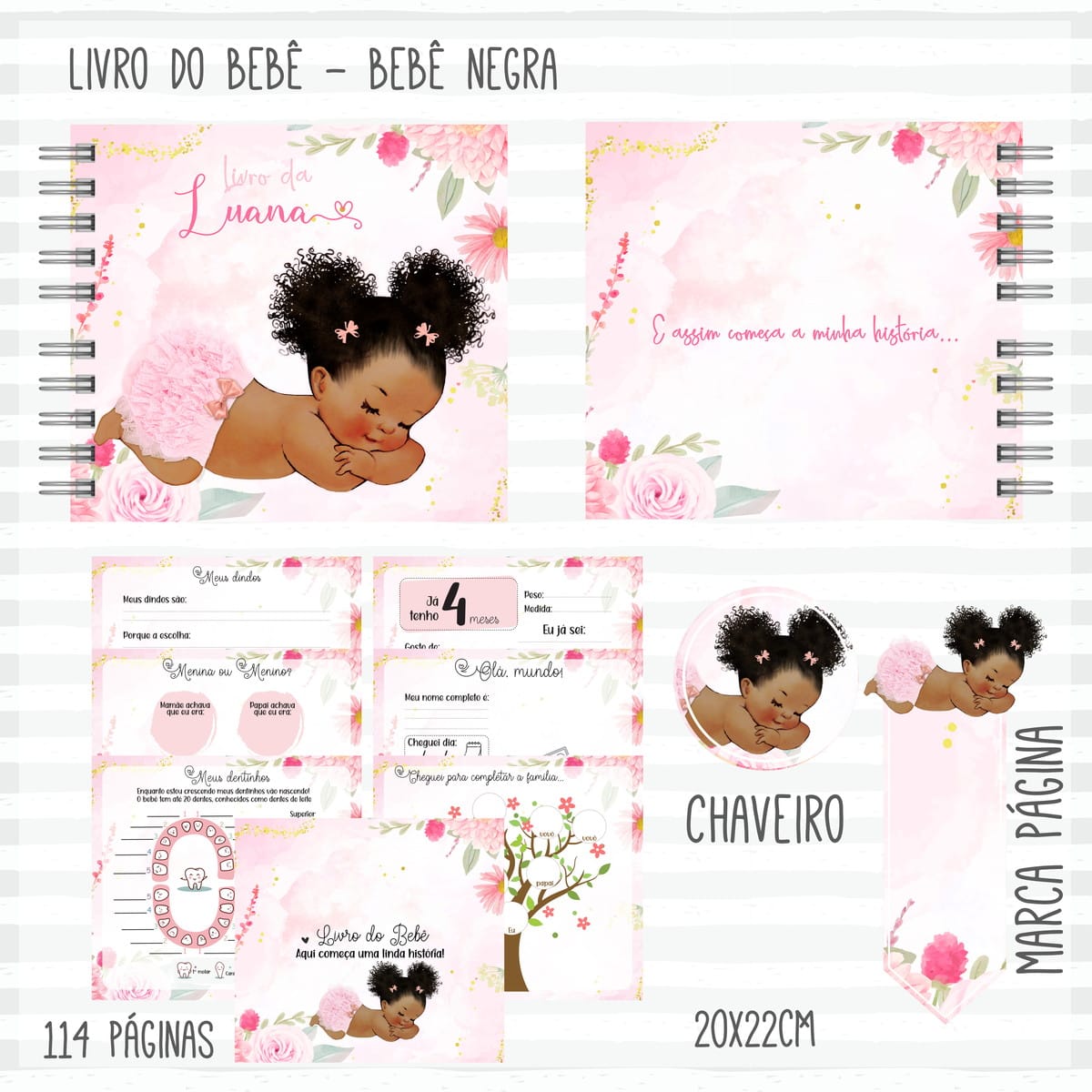 Arquivo Digital Livro do Bebê Afro com 114 Páginas 1 Arquivo Digital Livro do Bebê Afro com 114 Páginas