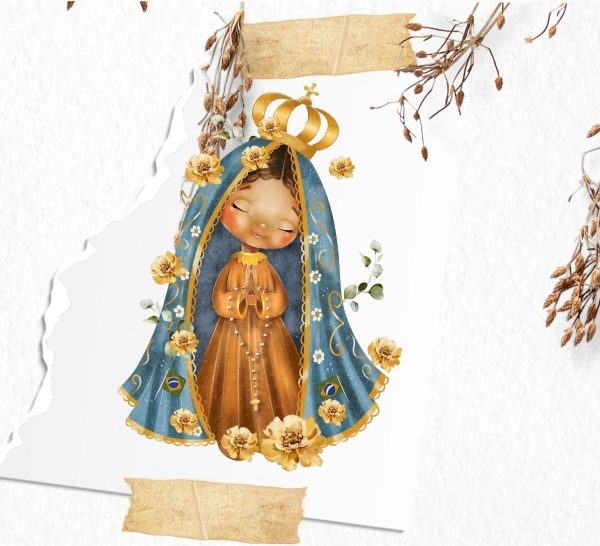 Arquivo Digital Nossa Senhora Aparecida Santinhos Católicos