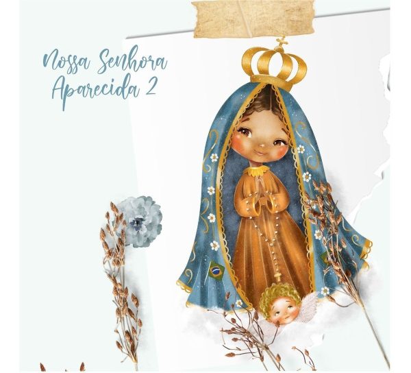 Arquivo Digital Nossa Senhora Aparecida Santinhos Católicos