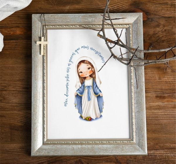 Arquivo Digital Nossa Senhora Das Graças Santinhos Católicos