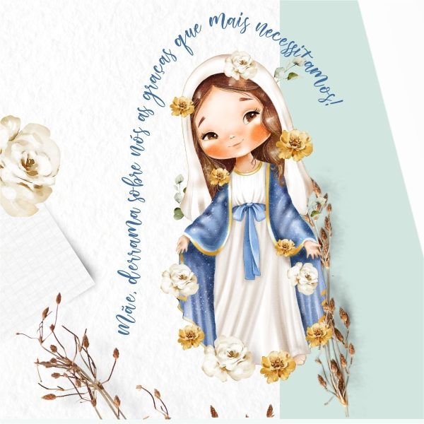 Arquivo Digital Nossa Senhora Das Graças Santinhos Católicos