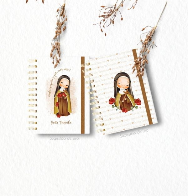 Arquivo Digital Santa Terezinha Santinhos Católicos Aquarela