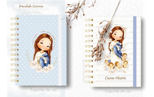 Arquivo Digital Santinhos Católicos Imaculada Conceição Png