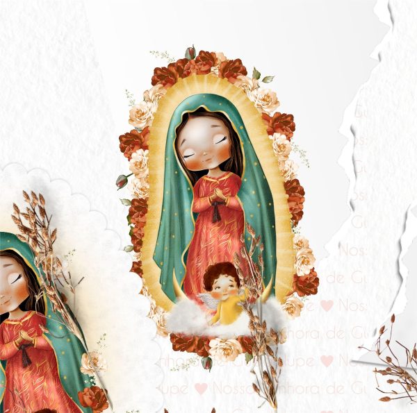 Arquivo Digital Santinhos Católicos Nossa Senhora Guadalupe