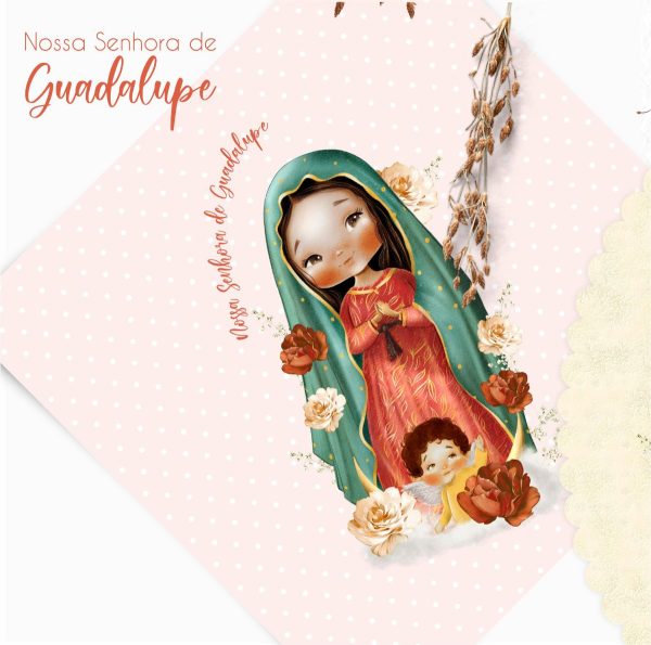 Arquivo Digital Santinhos Católicos Nossa Senhora Guadalupe