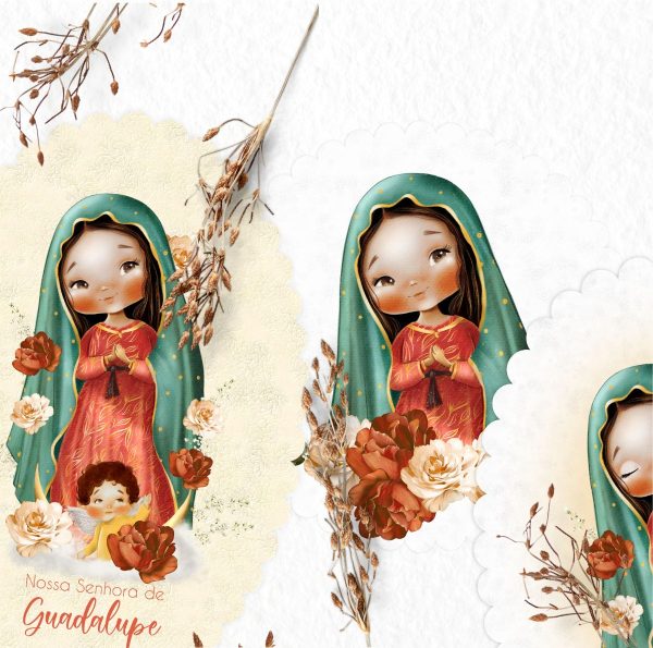 Arquivo Digital Santinhos Católicos Nossa Senhora Guadalupe