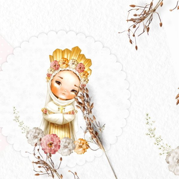 Arquivo Digital Santinhos Católicos Nossa Senhora La Salette