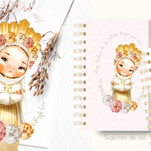 Arquivo Digital Santinhos Católicos Nossa Senhora La Salette