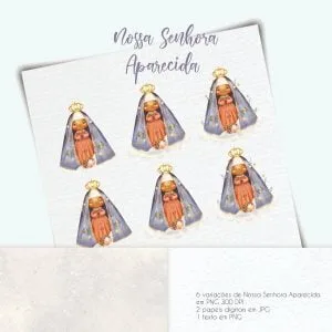 Arquivo Digital Santinhos Nossa Senhora Aparecida Png 15 Arquivo Digital Santinhos Nossa Senhora Aparecida Png