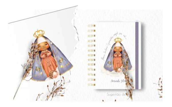 Arquivo Digital Santinhos Nossa Senhora Aparecida Png