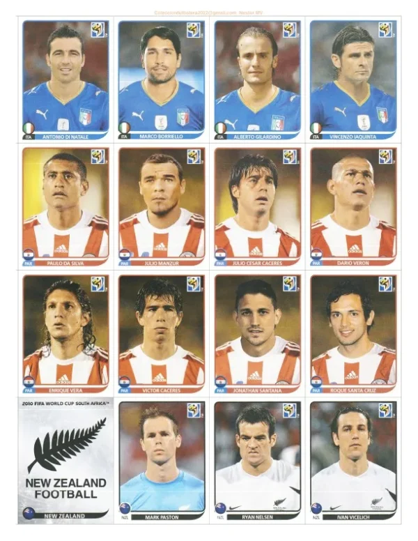 Arquivo Imprimir Todas Figurinhas Copa Do África Do Sul 2010