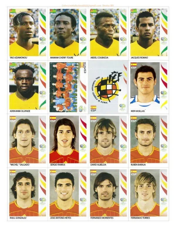 Arquivo Imprimir Todas Figurinhas Copa Mundo Alemanha 2006