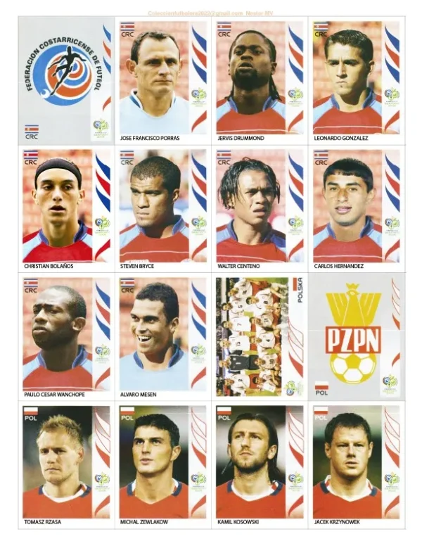 Arquivo Imprimir Todas Figurinhas Copa Mundo Alemanha 2006