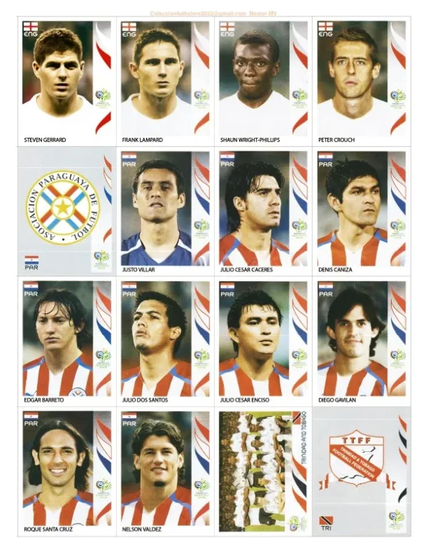 Arquivo Imprimir Todas Figurinhas Copa Mundo Alemanha 2006