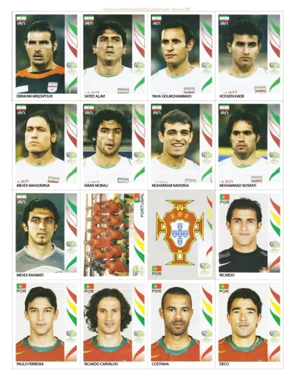 Arquivo Imprimir Todas Figurinhas Copa Mundo Alemanha 2006