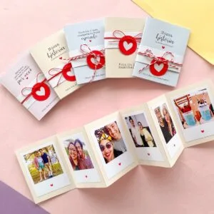 Arquivo Mini Álbum de Fotos Namorados P Imprimir e Montar